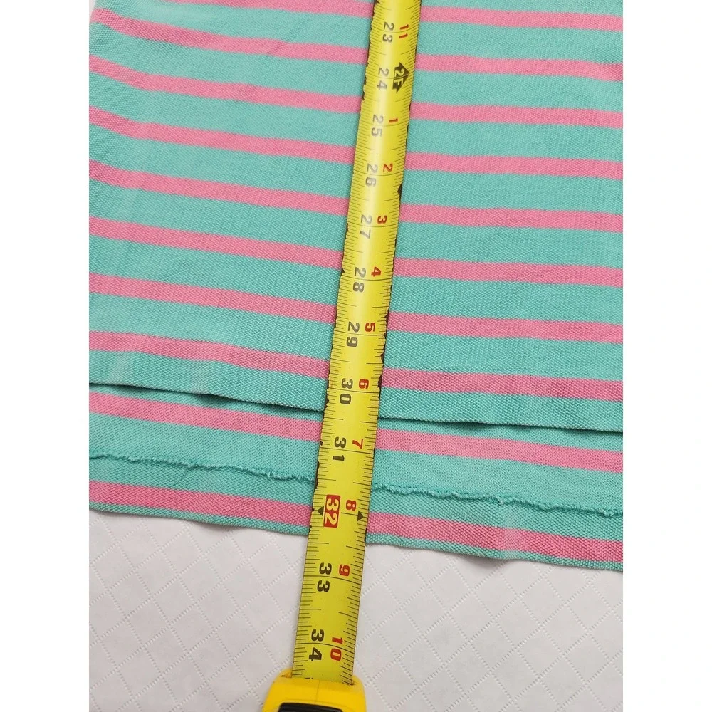 Polo Ralph Lauren Polo Shirt Mens Large Striped Pocket Classic Big Shirt‎